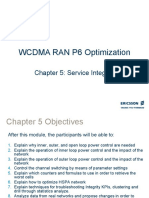 Ericsson 3G Chapter 5 (Service Integrity) - WCDMA RAN Opt