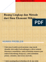 01 Ruang Lingkup Dan Metode Dari Ilmu Ekonomi