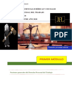CLASES Derecho Procesal del Trabajo 2020.pdf