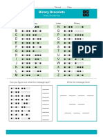 Binary Bracelets Assessment