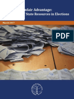 The Abuse of State Resources in Elections PDF