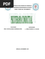 Psicoterapia Conductual