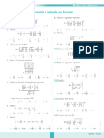Potenciacion y Radicación Con Fracciones PDF