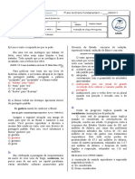 Prova de Dependência - Julho 7º Ano - 2