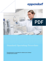 SOP - Eppendorf SOP - Instrucciones de Trabajo Estándar para Pipetas PDF