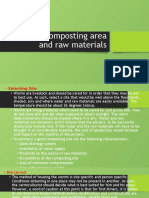 Prepare Composting Area and Raw Materials