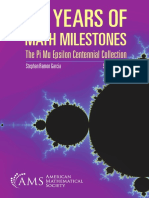 100 Years of Math Milestones 9781470436520 PDF
