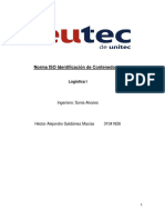 ISO Contenedor Identificación Norma