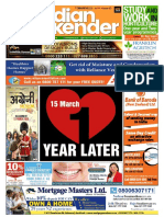 The Indian Weekender | 13 March 2020 | Volume 11 Issue 50