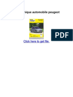 Revue Technique Automobile Peugeot 206