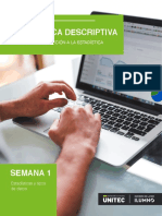 Estadística descriptiva y tipos de datos