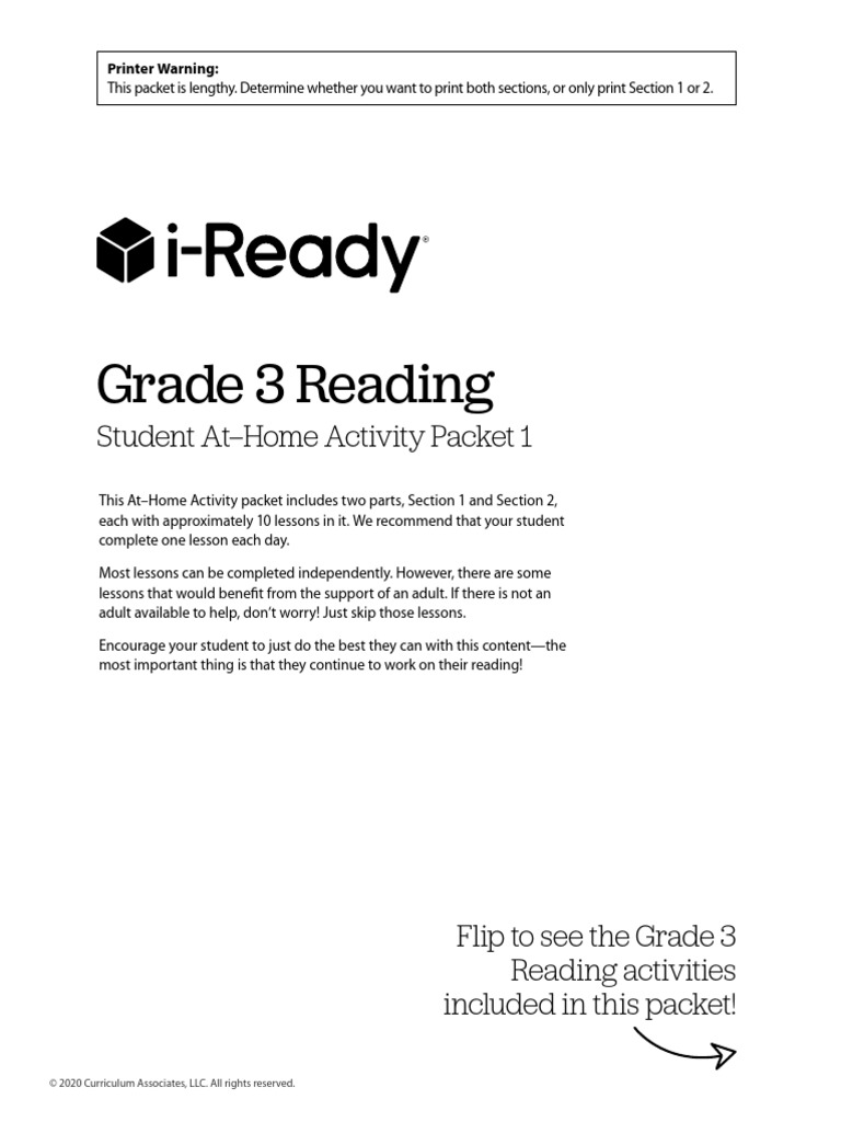 Grade 3 Reading | Reading Comprehension | Curriculum