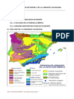 Tema 9 Geología de España y de La Comunitat Valenciana