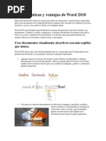 Download Caractersticas y ventajas de Word 2010 by arroscha SN45148746 doc pdf