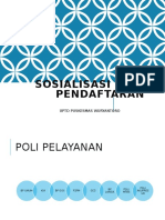 Sosialisasi Unit Pendaftaran