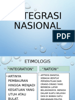 Materi 3 Integrasi Nasional