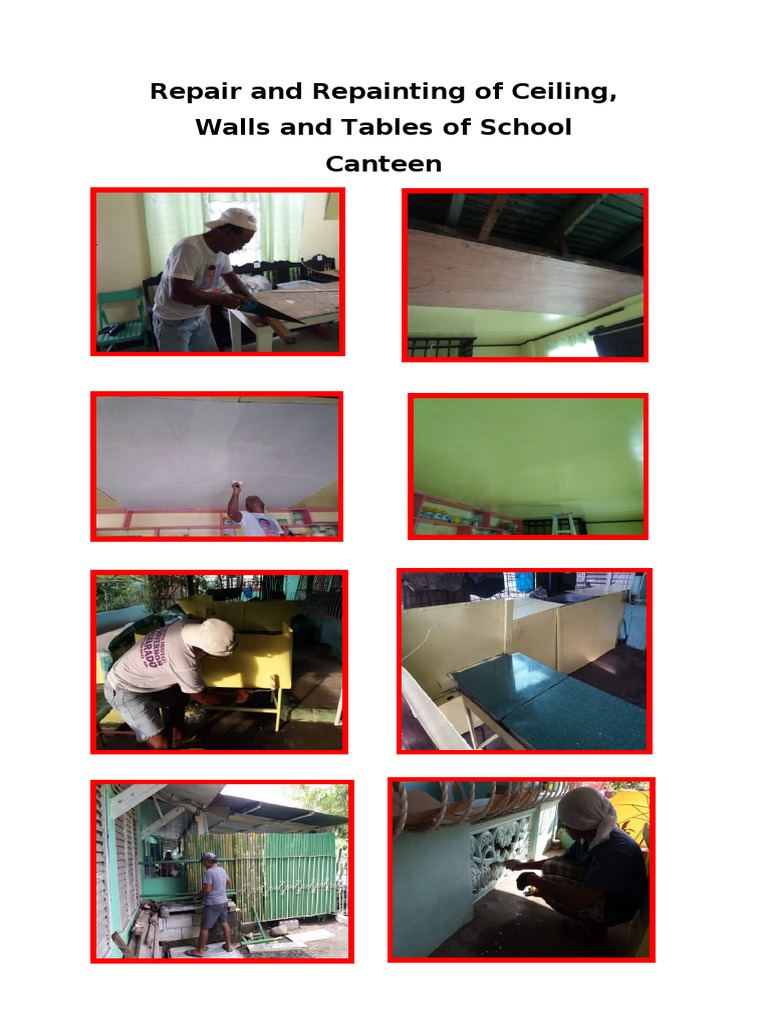 Repair and Repainting of Ceiling | PDF