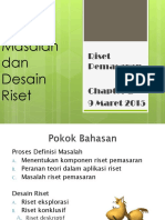Desain Dan Tipe Riset Pemasaran PDF