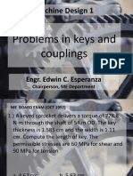 Problems in Keys and Couplings