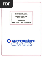 1540-1541 Service Manual Preliminary 314002-01 (1985 Jan) PDF