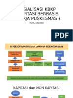 Sosialisasi KBKP (Kapitasi Berbasis Kinerja Puskesmas)