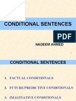 Conditional Sentences: Nadeem Ahmed