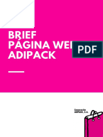 Brief Páginas Web Adipack PDF