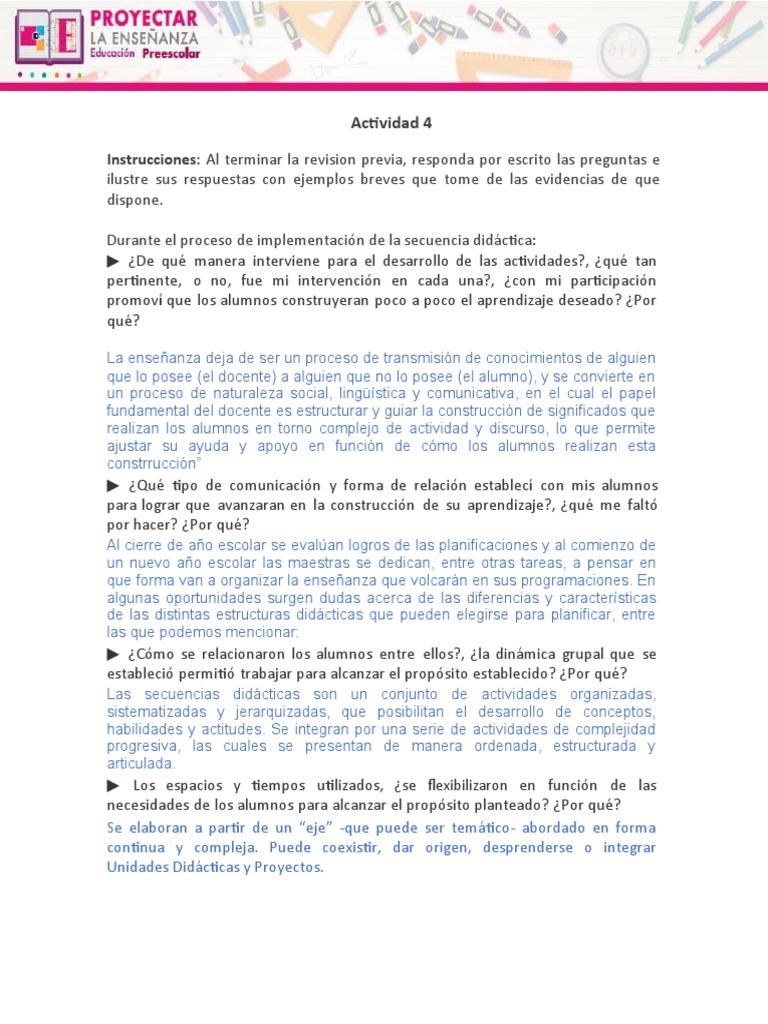 Modulo 4 Ejercicio 1 | PDF | Aprendizaje | Ciencia cognitiva