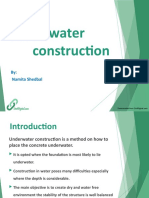 Underwater Construction
