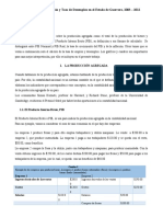 Cálculo Del PIB, Inflación y Tasa de Desempleo en El Estado de Guerrero, 2003 - 2012