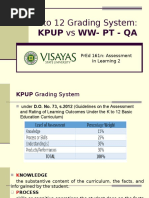 K To 12 Grading System