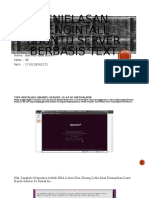 Penjelasan Menginstall Ubuntu Server Berbasis Text