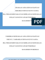 Parkirkan Kendaraan Anda Dengan Rapi Dan Dikunci