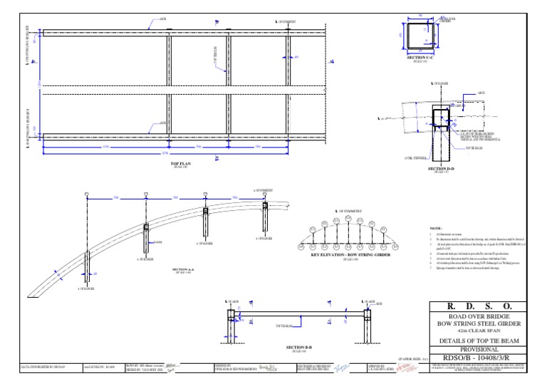 42 M Bow String Girder-10408-3-R PDF | PDF | Beam (Structure ...