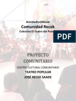 Proyecto Teatro Popular PDF