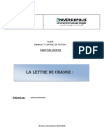 La Lettre de Change