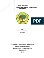 Kebijakan Perdagangan Internasional Indonesia