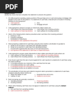 Toa 4 Cash Flows