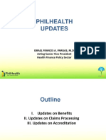 PHILHEALTH UPDATES BENEFITS AND CLAIMS PROCESSING