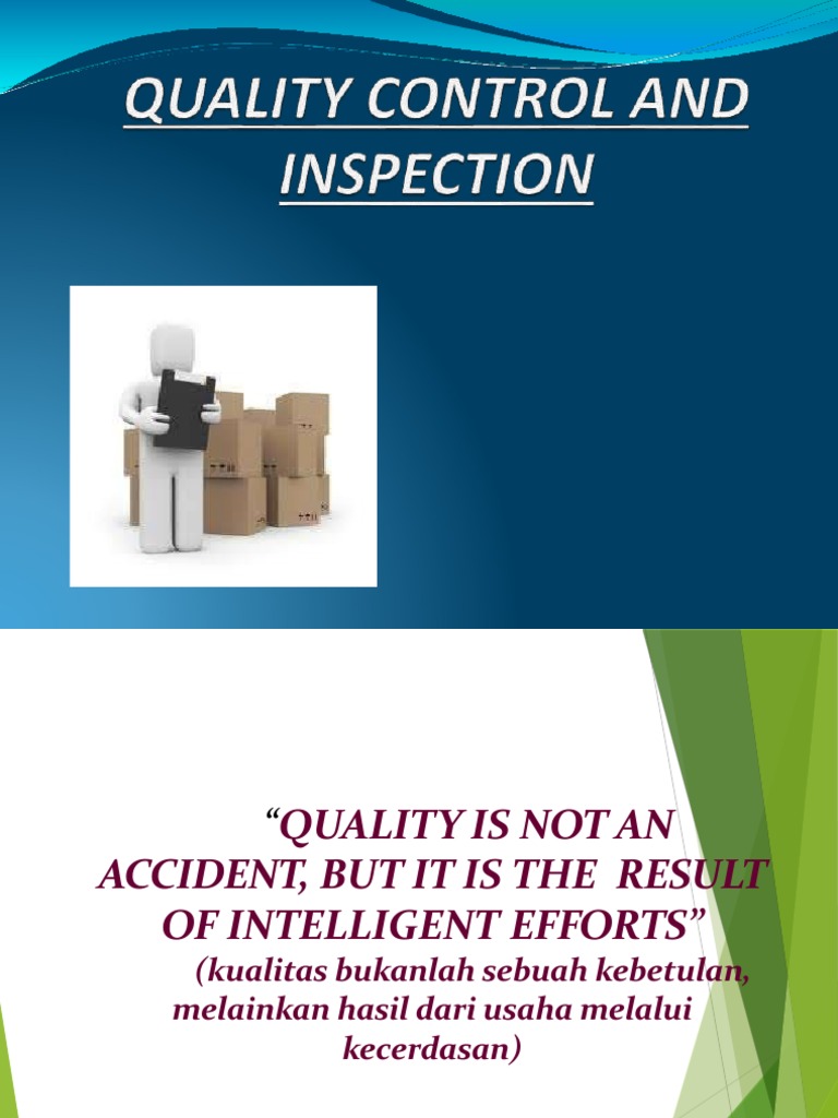 Alat Ukur dan Konsep Quality Control | PDF