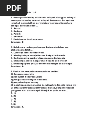 Soal Pilihan Ganda1 Pdf