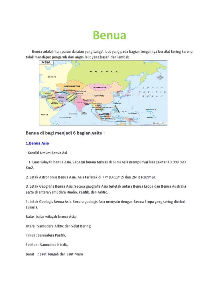Benua Asia Pdf
