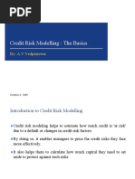 Credit Risk Modelling - A Primer