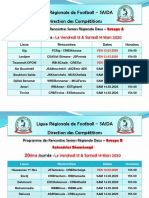 Voir Programmation de La 23éme Journée Régionale Deux (A+B)