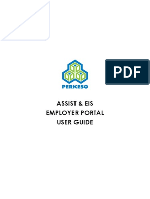 Assist User Manual PDF  PDF  Sole Proprietorship  Employment