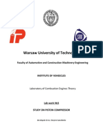 Lab 3 Red Study On Piston Compressor - 2 PDF