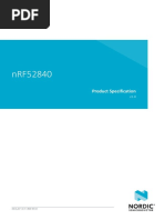 nRF52840 PS v1.0 PDF