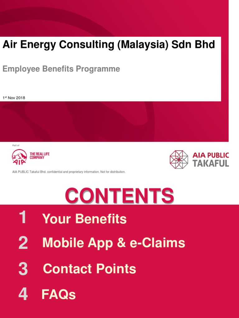 AIA Employee Benefits Overview | PDF | Ios | Password
