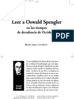 Leer A Oswald Spengler