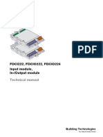 Fdi222 Fdcio222 Fdcio224 Technical Manuel PDF